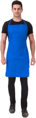 Kodenipr Club Blended Chef's Apron - Free Size(Blue, Single Piece)