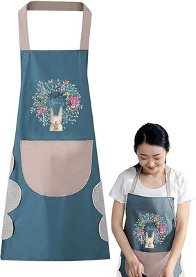 MBVTREADS Polyester Home Use Apron - Free Size(Multicolor, Single Piece)
