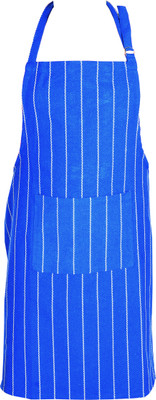 Crazywaves Polyester Chef's Apron - XL(Blue, Single Piece)