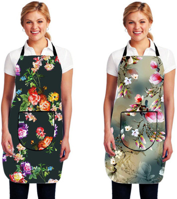 brothers trendz Cotton Grooming Apron - Free Size(Multicolor, Pack of 2)