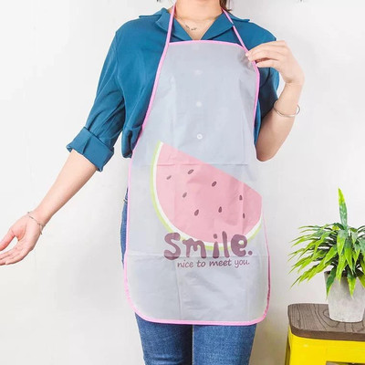 khodal creation Polyester Home Use Apron - Free Size(Multicolor, Single Piece)