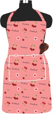 SPIRITED PVC Chef's Apron - Free Size(Red, Single Piece)