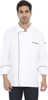 Associated Uniforms Blended Chef's Apron - Large(White, Single Piece)