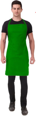 Kodenipr Club Blended Chef's Apron - Free Size(Green, Single Piece)