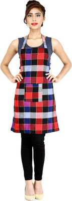 SWITCHON Polyester Home Use Apron - Free Size(Multicolor, Single Piece)