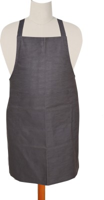 CRAZYWEAVES Blended Home Use Apron - XXL(Dark Blue, Pack of 2)