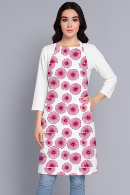 AKHVI Cotton Home Use Apron - Free Size(Multicolor, Single Piece)