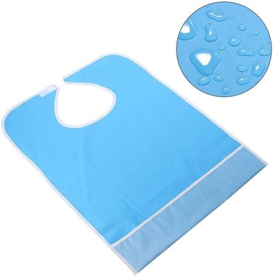 HASTHIP Polyester Home Use Apron - Free Size(Light Blue, Single Piece)
