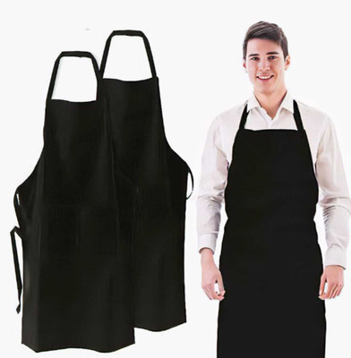 Qmato Polyester Grooming Apron - Free Size(Black, Pack of 2)