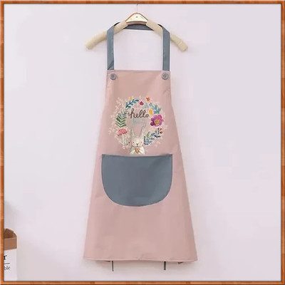 KITANDCO Cotton Chef's Apron - Free Size(Multicolor, Single Piece)