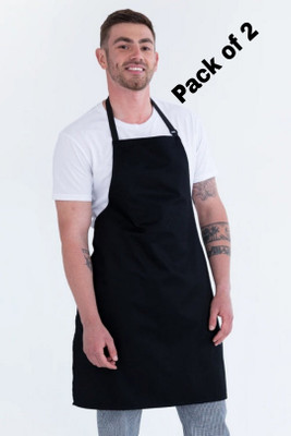 Qmato PVC Grooming Apron - Free Size(Black, Pack of 2)