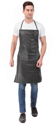 Kodenipr Club Blended Chef's Apron - Free Size(Black, Single Piece)