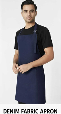 AREVOX Denim Blacksmith's Apron - Free Size(Dark Blue, Single Piece)