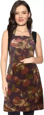 Straplt Polyester Home Use Apron - Free Size(Multicolor, Single Piece)