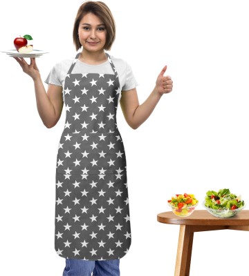 OASIS Cotton Home Use Apron - Free Size(Grey, Single Piece)