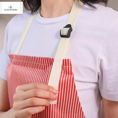 khushmogalhub Polyester Home Use Apron - Free Size(Red, Single Piece)