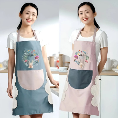 rich mart Cotton Chef's Apron - Free Size(Multicolor, Single Piece)