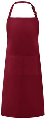 WellsetGo PVC Home Use Apron - Free Size(Red, Single Piece)