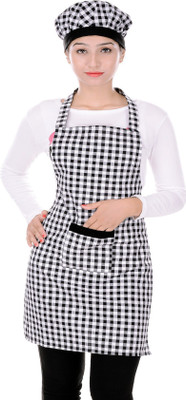 SWITCHON Cotton Chef's Apron - Free Size(Multicolor, Single Piece)
