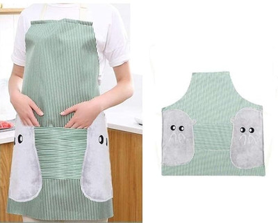 Besty Buddy Cotton, Velvet, PVC Home Use Apron - XXL(Multicolor, Single Piece)