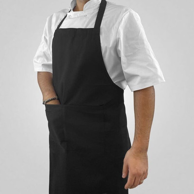 TENNYCER PVC Home Use Apron - Free Size(Black, Single Piece)