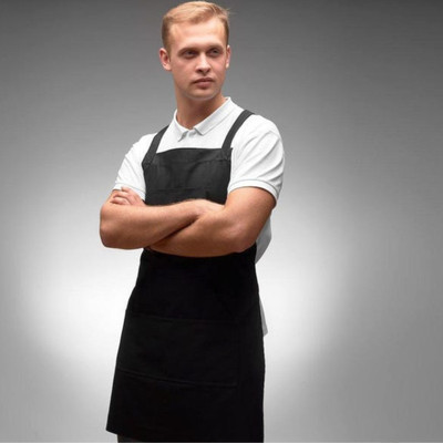 TENNYCER PVC Home Use Apron - Free Size(Black, Single Piece)