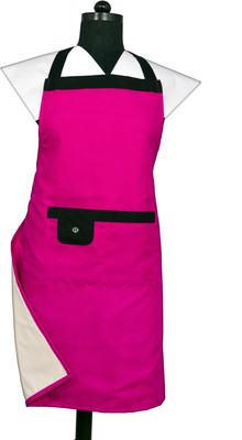 SWITCHON Polyester Home Use Apron - Free Size(Purple, Single Piece)