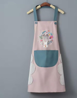 SPSON'S HANDLOOM Polyester Home Use Apron - Free Size(Multicolor, Single Piece)