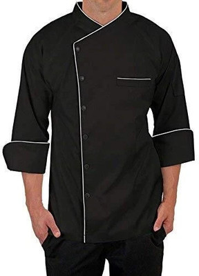 PRAGATI TRENDS Polyester, Cotton Chef's Apron - XS(Black, Single Piece)