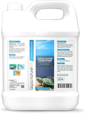 Aquanature Turtle Water Conditioner 1Ltr Magnetic Aquarium Cleaner