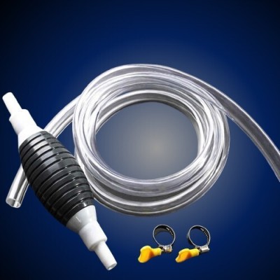 ZARRY Fuel Transfer Pump Kit Manual hand pump for Petrol, Diesel, Oil, Liquid, Water Magnetic Aquarium Cleaner