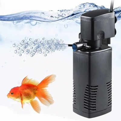 RKSTraders Internal Power Filter 6005F Sponge Aquarium Filter(Chemical Filtration for Salt Water and Fresh Water)