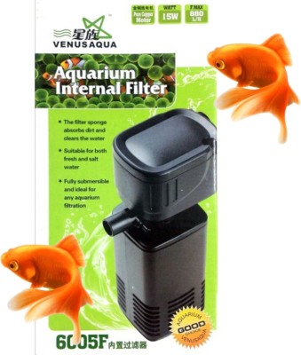 Rihan Venus Aqua internal Filter Power Aquarium Filter(Mechanical Filtration for Salt Water and Fresh Water)