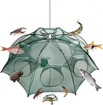INOBARN 8 HOLE FISHING NET Aquarium Fish Net(30 cm x 4 cm)