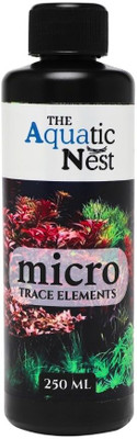 The Aquatic Nest TAN - Micro (Trace Elements) Fertilizer For Aquatic Plants | Aquatic Plant Fertilizer(250 ml)