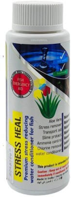 AQUATIC REMEDIES Stress Heal (100 ml) for Fresh and Marine Aquarium Aquatic Plant Fertilizer(1 Pieces)