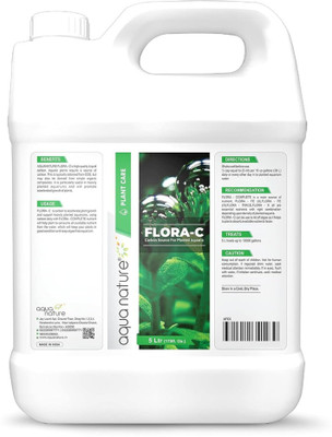 Aquanature Flora-C Carbon Source for Planted Aquarium- Aquatic Plant Fertilizer(5 L)