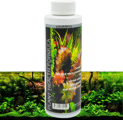 colourful Plant Health 220ml – Essential Micro Nutrients and Iron for Vibrant Plants Aquatic Plant Fertilizer(220 ml)