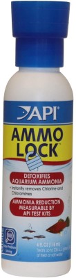 API Ammo Lock Ammonia Detoxifier for Aquarium,118ml Pack of 1 Aquatic Plant Fertilizer(4 oz)