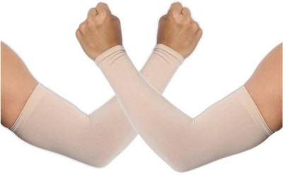 Sneha Sales Cotton Arm Sleeve For Boys & Girls(Free, Beige)