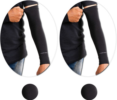 Young Wings Bamboo Arm Sleeve For Men & Women With Tattoo(Free, Black)
