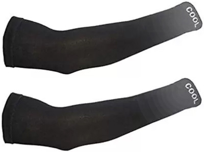 xoalt Cotton Arm Sleeve For Men & Women(Free, Black)