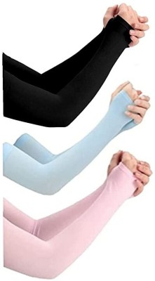 Kolva Nylon Arm Sleeve For Men & Women(Free, Multicolor)