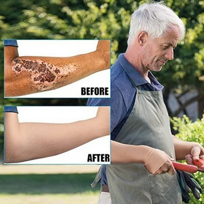 RBSOCK Porcelain Arm Sleeve For Men(Free, Beige)