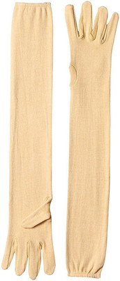 SEMAGO FASHION Cotton Arm Sleeve For Boys & Girls(Free, Beige)