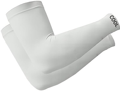 xoalt Cotton Arm Sleeve For Men & Women(Free, White)