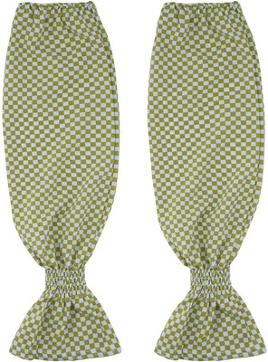 Okara Polyester Arm Sleeve For Women(Free, Green)