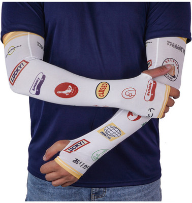 MIKONIKO Polyester Arm Sleeve For Men & Women(Free, Multicolor)