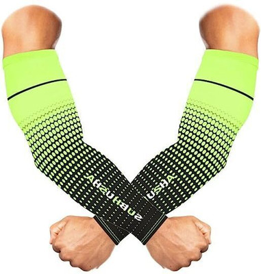 SUBHUSHA Polyester, Nylon Arm Sleeve For Men & Women(Free, Multicolor)