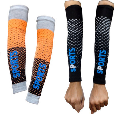 Benicia Nylon Arm Sleeve For Men & Women With Tattoo(Free, Multicolor)